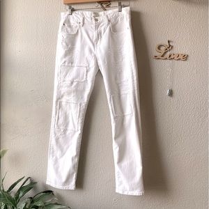 Seven For All Mankind white jeans